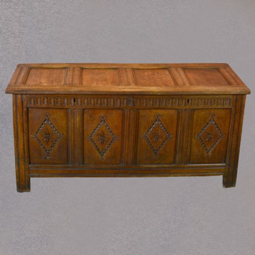 Antique Breakfront Sideboard, Victorian English Oak Cabinet, Buffet Cupboard C1680