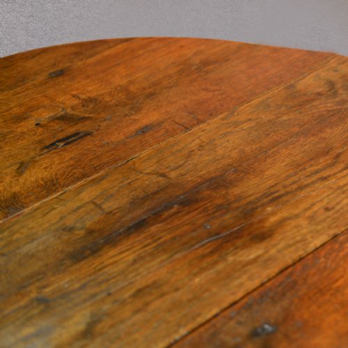 fig 3. Antique Dining Table, English Oak, Gate Leg, Drop Leaf, Country Kitchen c1800