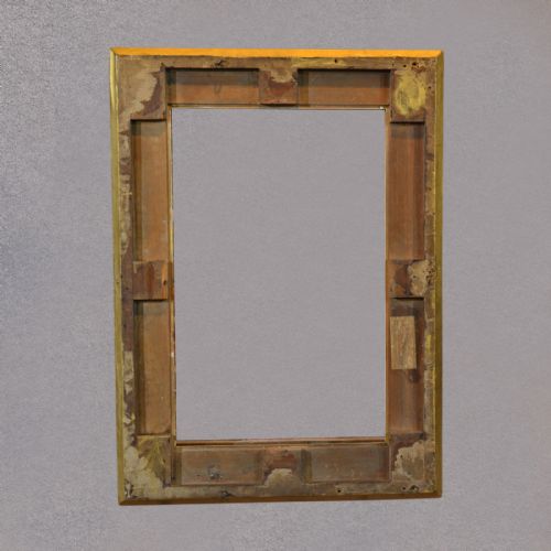 fig 2. Antique Gilt Gesso Picture Frame, Victorian, London Maker Praat & Polak c1880