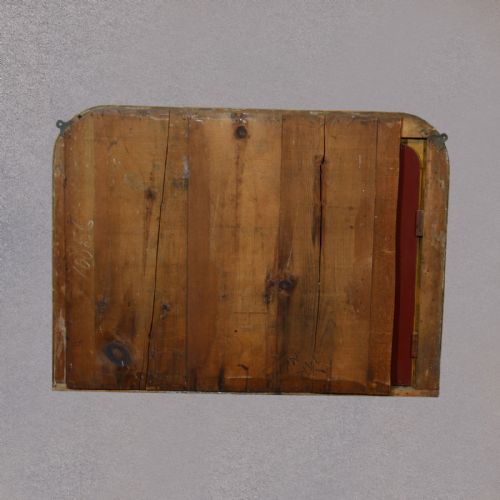 fig 2. Antique Regency Gilt Gesso Overmantle Mirror Fitted Bevelled Glass Plate c1830