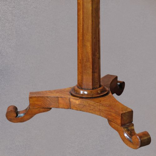 fig 2. Antique Side Table Regency Tea Table Lamp Hall Walnut & Mahogany English c1830