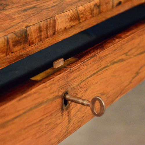 fig 2. Antique Side Lamp Ladies Work Table Rosewood Quality English Regency c1820