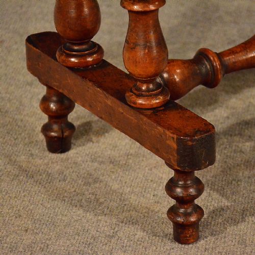 fig 3. Antique Chess Checkers Game Side Lamp Sofa Table Quality English Victorian c1900