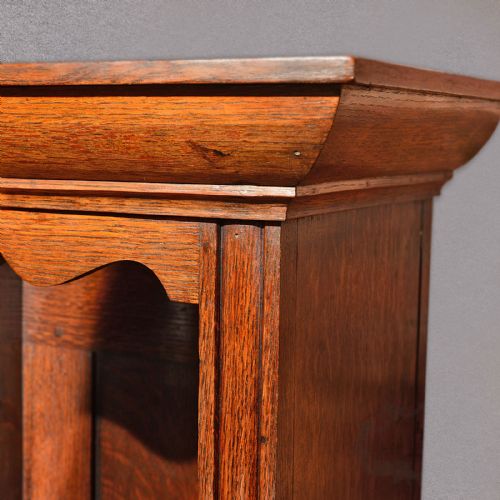 fig 1. Antique Oak Dresser, Victorian English Country Kitchen Cupboard Sideboard c.1900