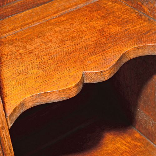 fig 2. Antique Oak Dresser, Victorian English Country Kitchen Cupboard Sideboard c.1900