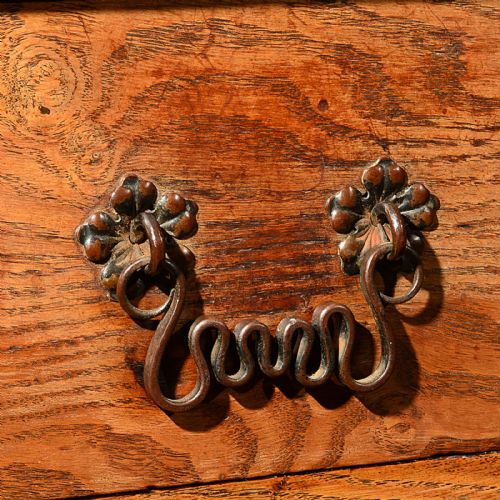 fig 3. Antique Oak Dresser, Victorian English Country Kitchen Cupboard Sideboard c.1900