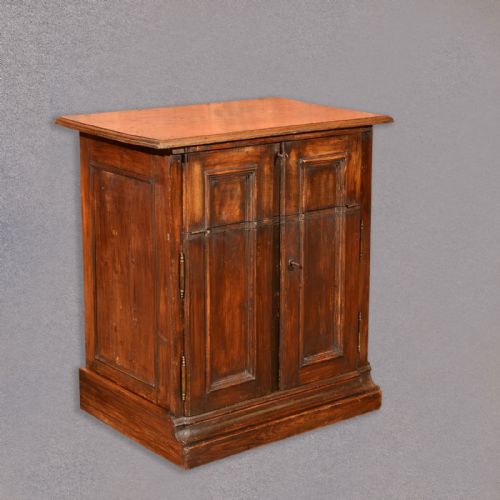 Antique Specimen Cabinet, French Oak Cupboard, Secretaire, Desk, Chest C.1850