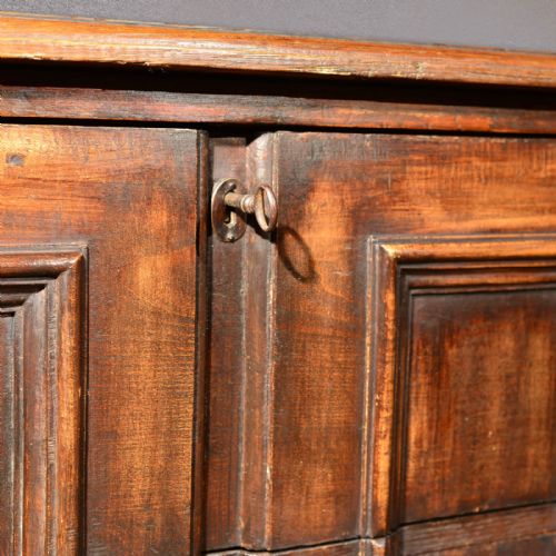 fig 3. Antique Specimen Cabinet, French Oak Cupboard, Secretaire, Desk, Chest c.1850