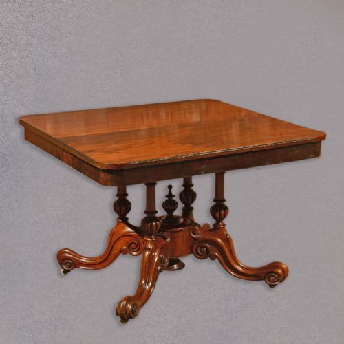 Antique Tilt Top Breakfast, Dining Table, English, Victorian, Mahogany, C.1870
