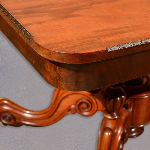 fig 3. Antique Tilt Top Breakfast, Dining Table, English, Victorian, Mahogany, c.1870