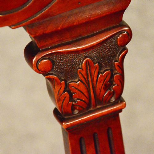 fig 2. Antique Dining Chairs Set of 5 Quality Mahogany Victorian Aesthetic Period c1880