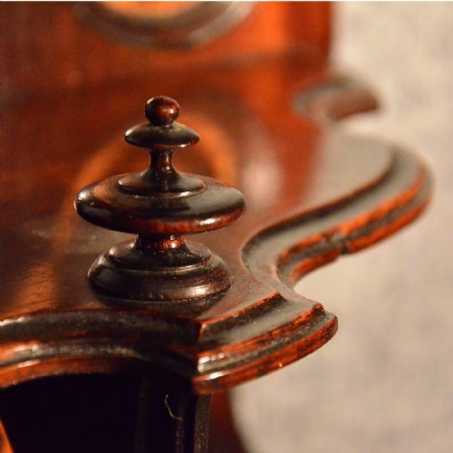 fig 3. Antique Whatnot Rosewood Display English Victorian Ornate Wall Shelves c1860