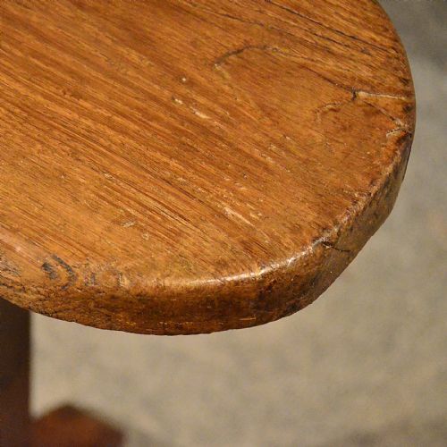 fig 3. Antique 5' Pine Kitchen Bench Pew Long Seat Quality English Victorian c1900
