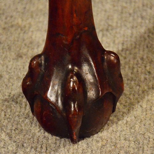 fig 4. Antique Table Card Games Tea Sofa Hall Folding Demi Lune English Victorian c1890