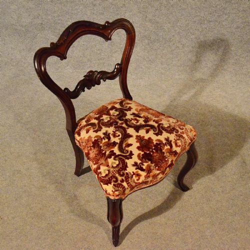 fig 3. Antique Dining Chairs Set of 6 Quality Rosewood Early English Victorian c1840