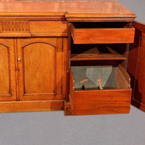 fig 5. Antique Breakfront Sideboard, James Winter & Sons Soho London, Cupboard, c.1830