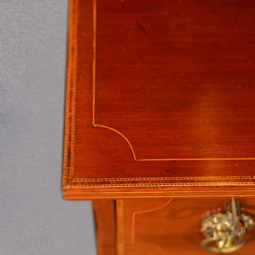 fig 6. Antique Bureau Bookcase, English Knee Hole Desk, Georgian Secretaire c.1800