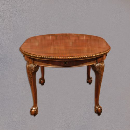 fig 2. Antique, Extending, Dining Table, 6 Seater, Carved, Victorian, Mahogany, c.1900