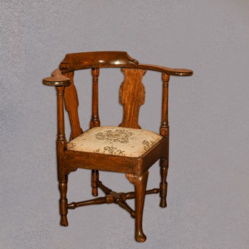 Late Georgian Corner Elbow Chair, C.1790