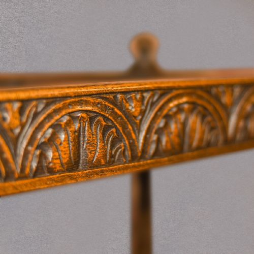 fig 3. Late Victorian Oak Stick Stand, c.1890