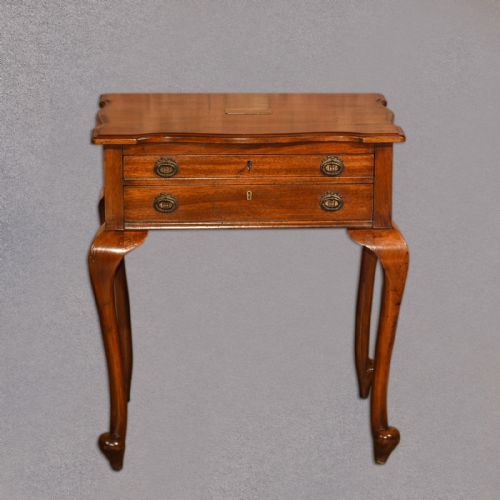 fig 2. Early 20th Century Two Drawer Side Table