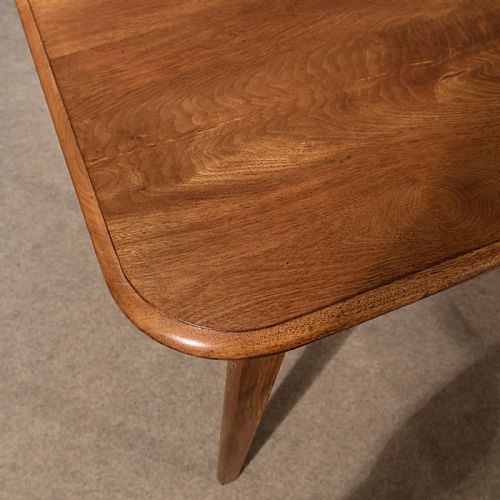 fig 3. Antique Kitchen Dining Table Large English Victorian Mahogany 6 Seater c1900