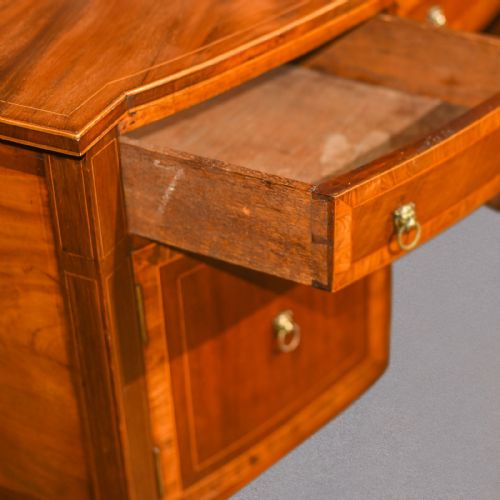 fig 4. Late Victorian Bow Fronted Sideboard, c.1900