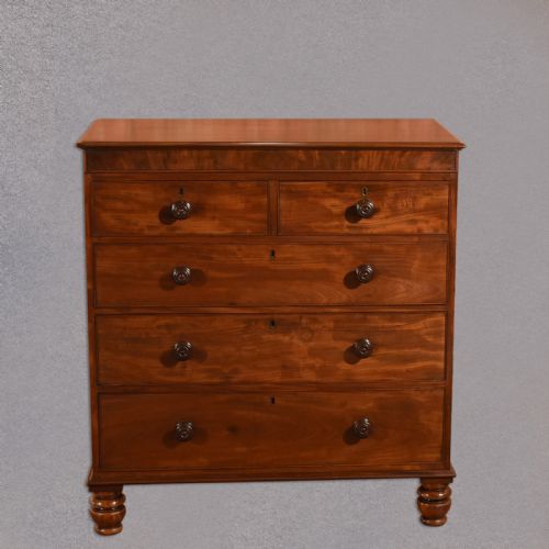 Victorian Mahogany Chest of Drawers, C.1880