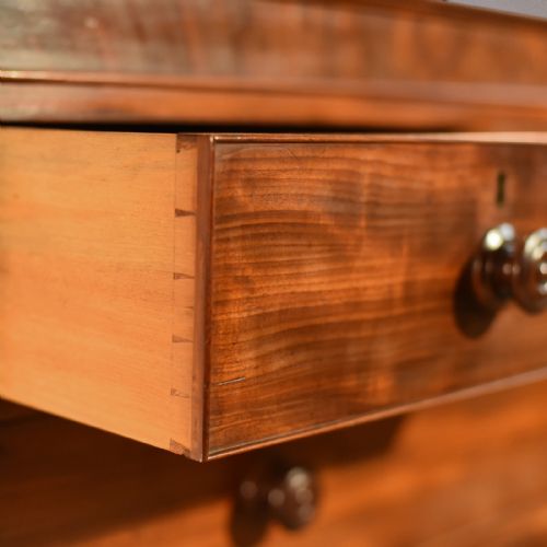 fig 3. Victorian Mahogany Chest of Drawers, c.1880