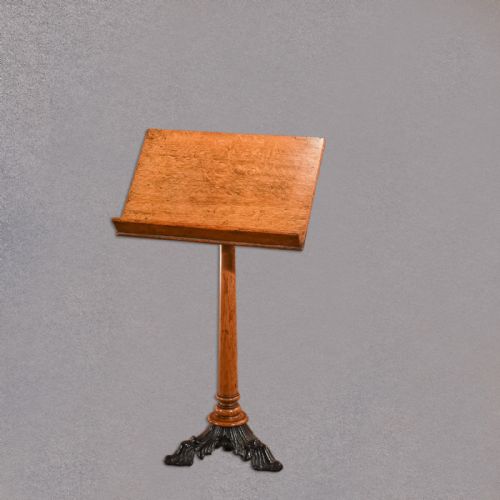 fig 2. Victorian Oak & Iron Lectern, c.1850