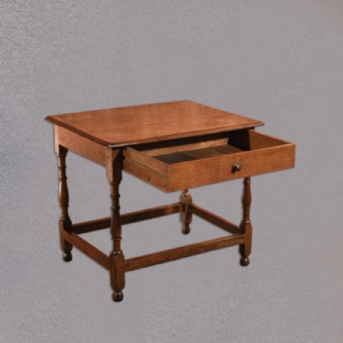 fig 2. Victorian Oak Occasional Table, c.1850