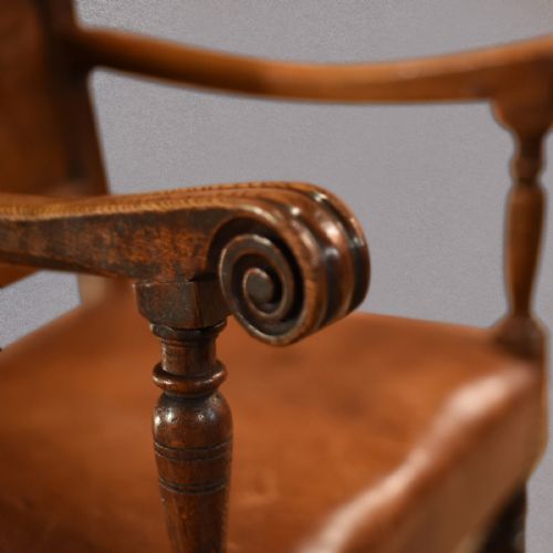 fig 3. C18th and Later Pair of Panel Back Armchairs