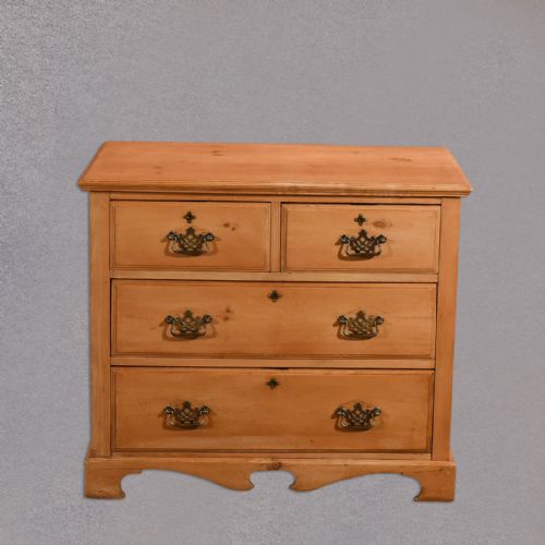 fig 1. Victorian Pine Chest of Drawers, c.1900