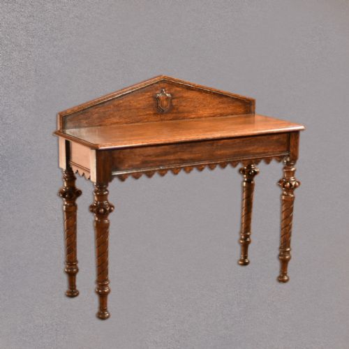 fig 1. Regency Oak Console Table, c.1820