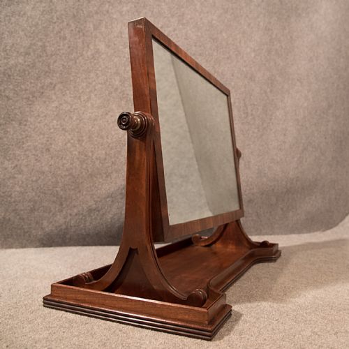 fig 2. Antique Regency Bedroom Toilet Mirror 24