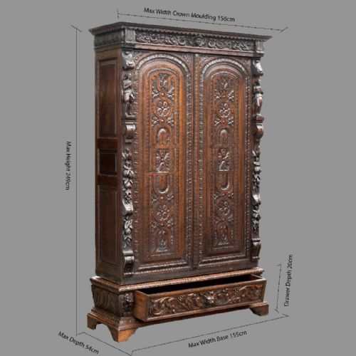fig 1. Antique Large 8' 2
