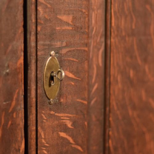fig 2. Late Georgian English Oak Cupboard, c.1800