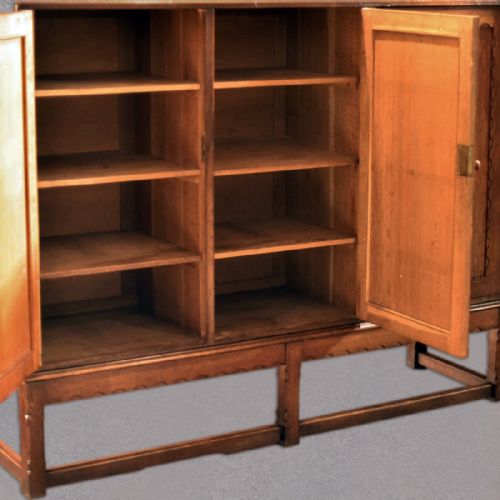 fig 3. Arts & Crafts Oak Larder Cabinet, c.1900