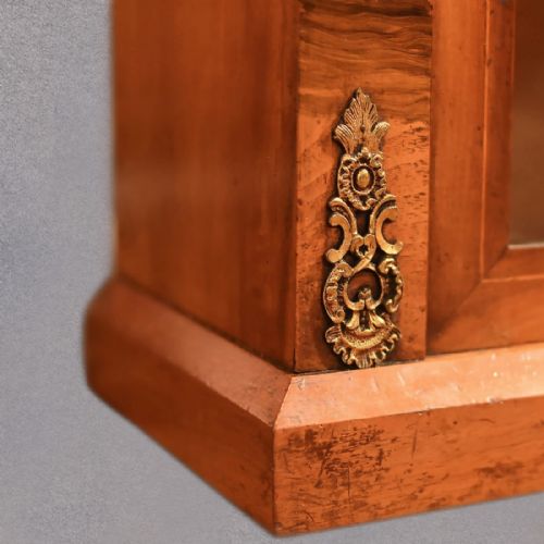 fig 2. Victorian Burr Walnut Pier Cabinet, c.1850