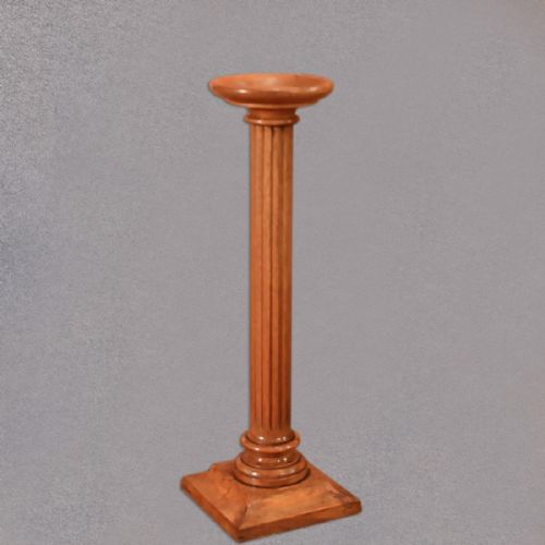 Late Victorian Walnut Torchere, Plant Stand C.1900