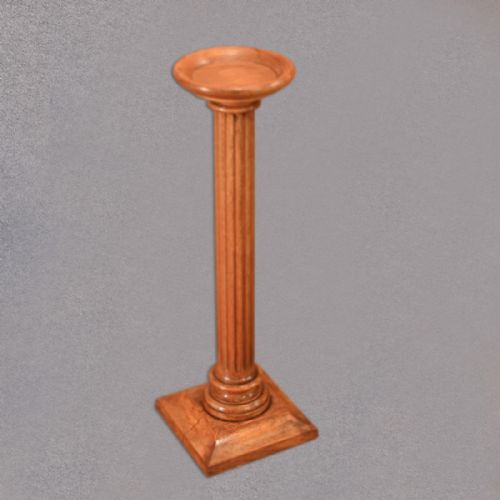 fig 2. Late Victorian Walnut Torchere, Plant Stand c.1900