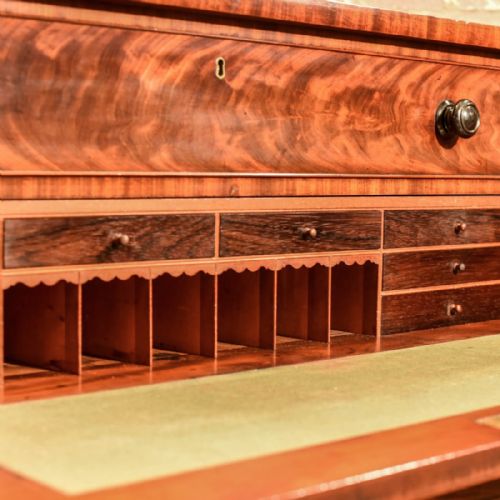 fig 1. Victorian Secretaire Chest of Drawers, c.1850