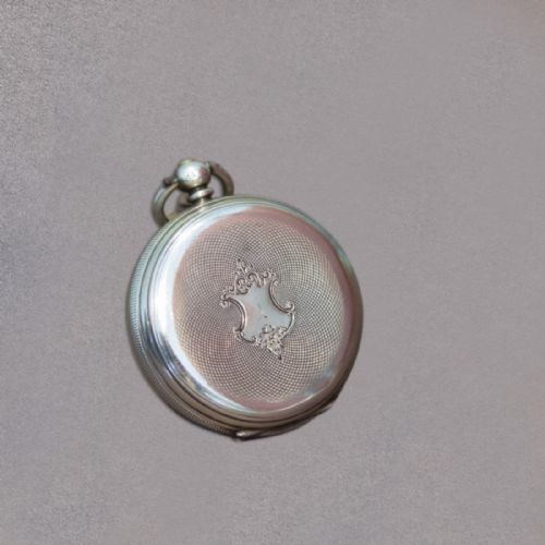 fig 2. Antique Silver Cased Pocket Watch Chester 1884