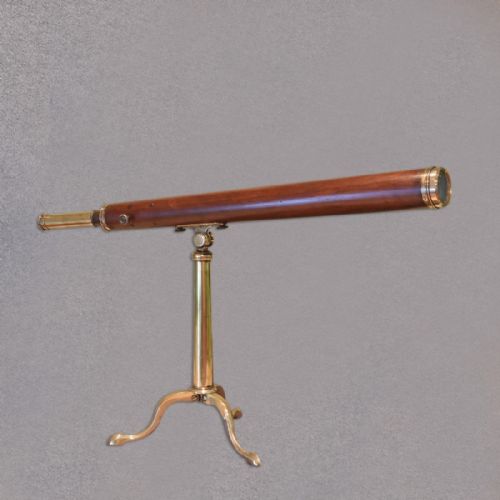 Antique Dollond Library Telescope, Late C18th, Achromatic, Mahogany, English