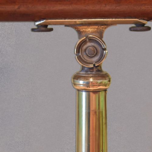 fig 3. Antique Dollond Library Telescope, Late C18th, Achromatic, Mahogany, English