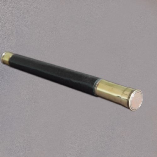 fig 1. Antique Naval Telescope, Single Draw Marine, E & W Seagrove, English c.1855-71