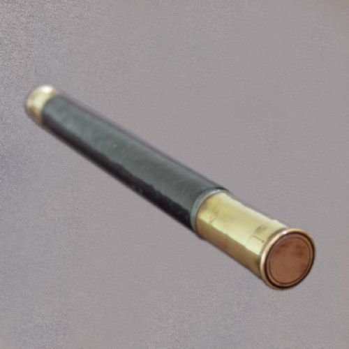 fig 2. Antique Naval Telescope, Single Draw Marine, E & W Seagrove, English c.1855-71