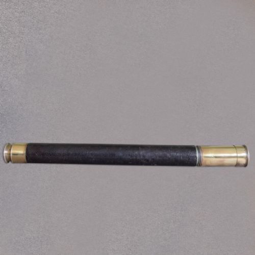 fig 3. Antique Naval Telescope, Single Draw Marine, E & W Seagrove, English c.1855-71