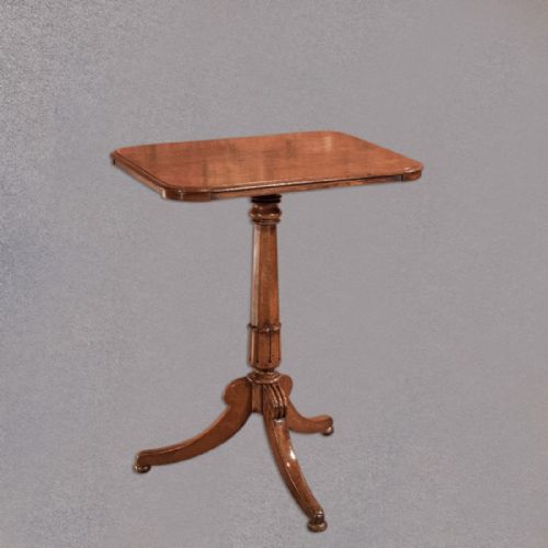fig 1. Antique Wine Table, Late Regency, Occasional, Side, Lamp, English Oak, c.1830