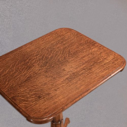 fig 2. Antique Wine Table, Late Regency, Occasional, Side, Lamp, English Oak, c.1830